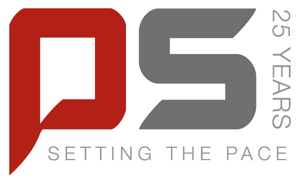Pacesetter Marketing 25 years logo